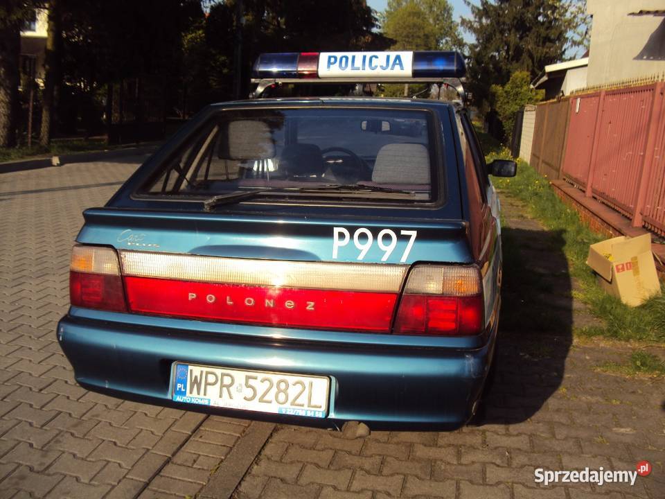 POLICJA 997 caro plus oryginalny lakier benzyna+LPG Pruszków