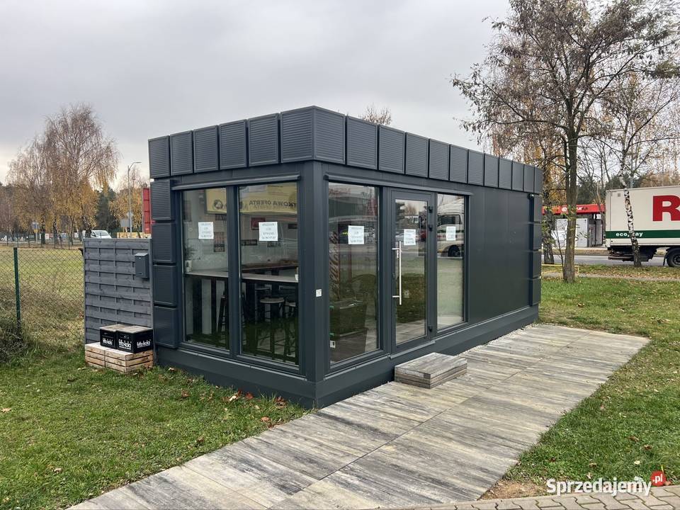 Pawilon z płyty PIR gr 10 wymiar 7m x 3m klimatyzacja Poznań