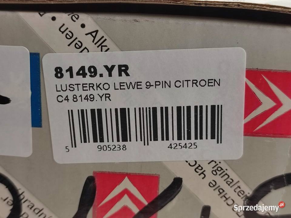 LUSTERKO LEWE 9PIN CITROEN C4 I LC 20042011 lubelskie