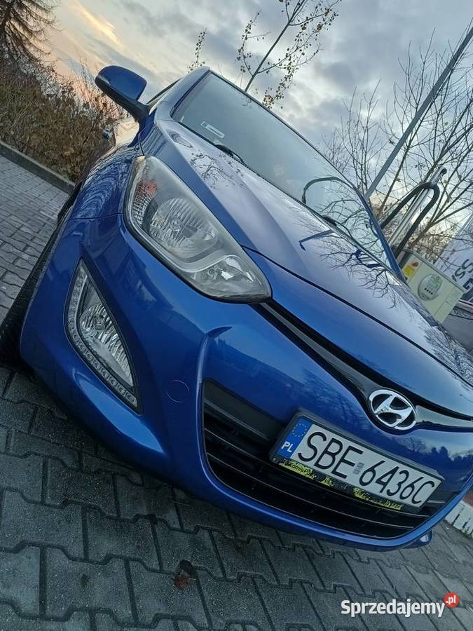 Hyundai i20 12 Benzyna Piękny stan serwisie Mały Katowice
