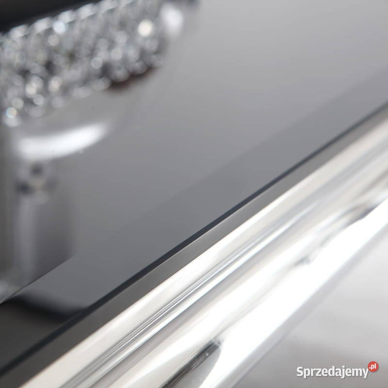 Stolik RTV glamour Ludwik szklany stolik glamour Warszawa