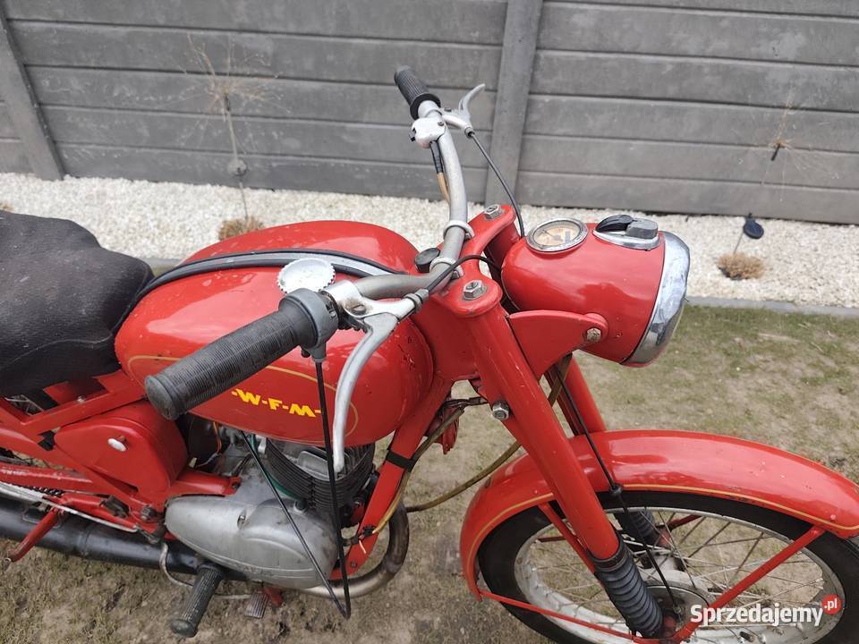 Wfm s34 125 Wsk SHL zarejestrowana turystyczny Nekla