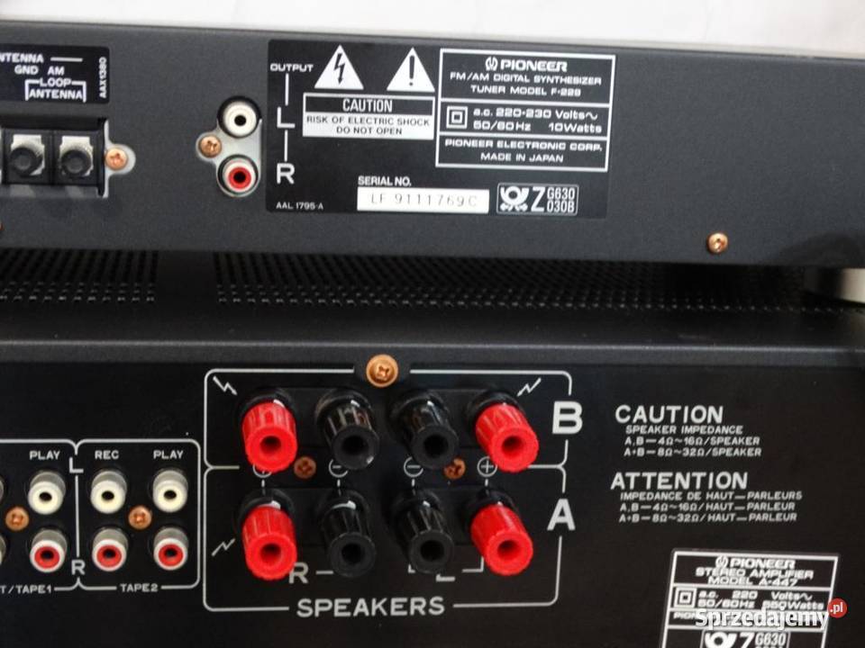 Wzmacniacz Pioneer A447 mocny 550 wat i Jasło