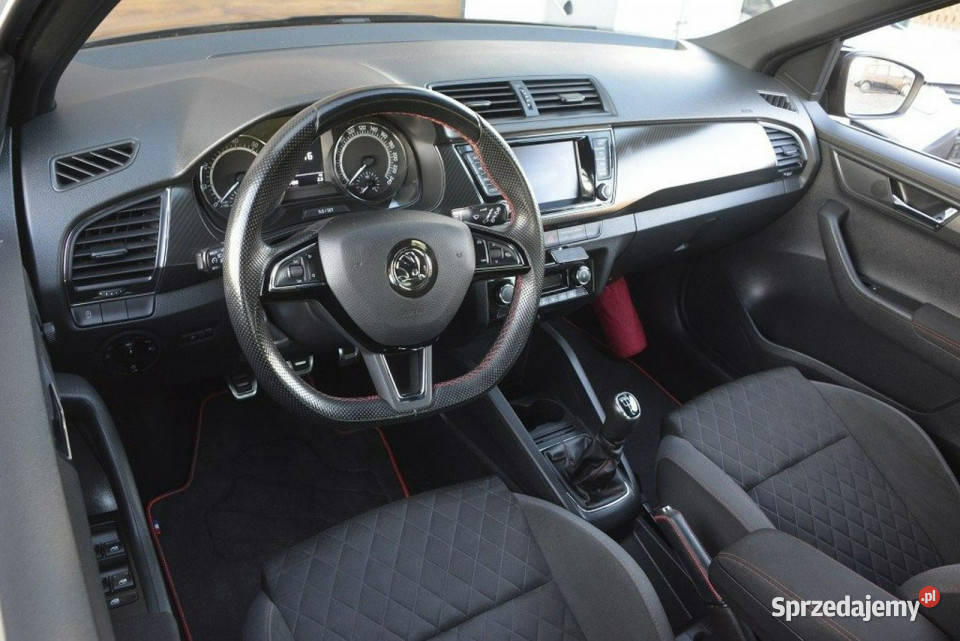 koda Fabia 10 TSI Monte Carlo nawi kamera Sędziszów Małopolski