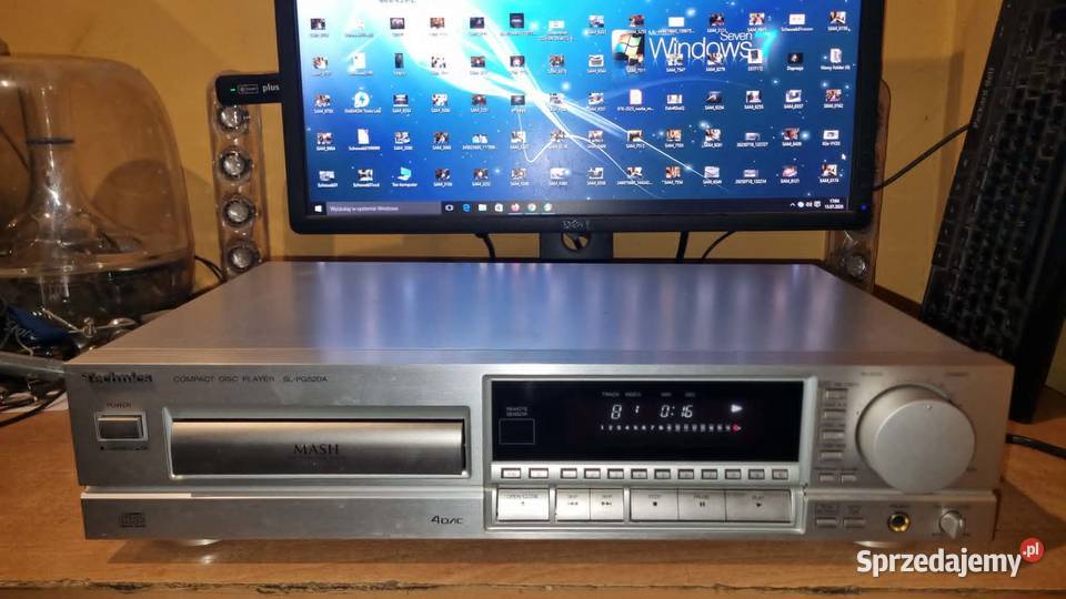 Odtwarzacz CD Technics SLPG520A JOG MASH Silver Warta