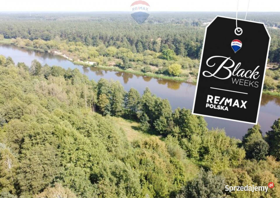Działka budowlana 5000 m Różan Narew mazowieckie Paulinowo