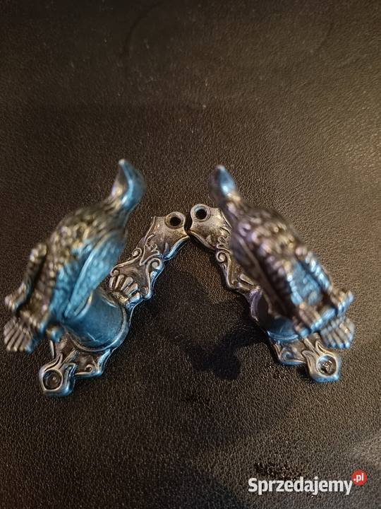 Wieszaki uchwyty do broni dwie sztuki kujawsko-pomorskie Lipno