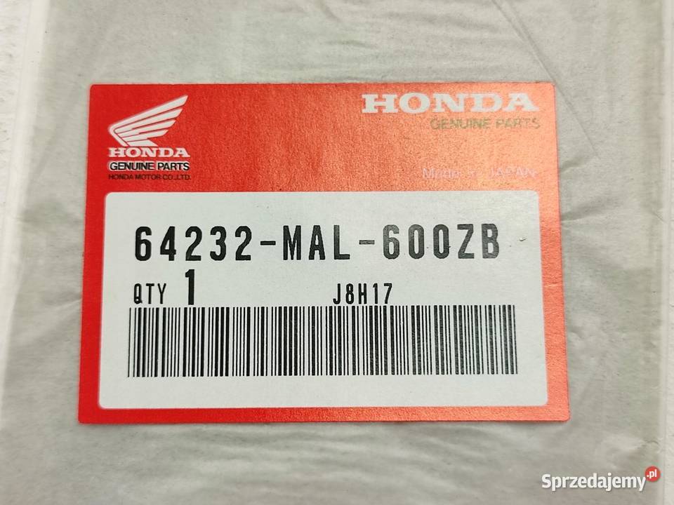 NAKLEJKA 600 PRAWY BOCZEK HONDA CBR600F