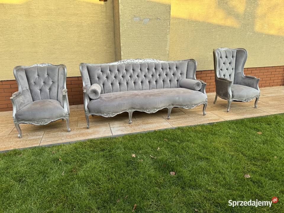 Wypoczynek ludwik komplet ludwikowski kanapa Sulbiny sprzedam