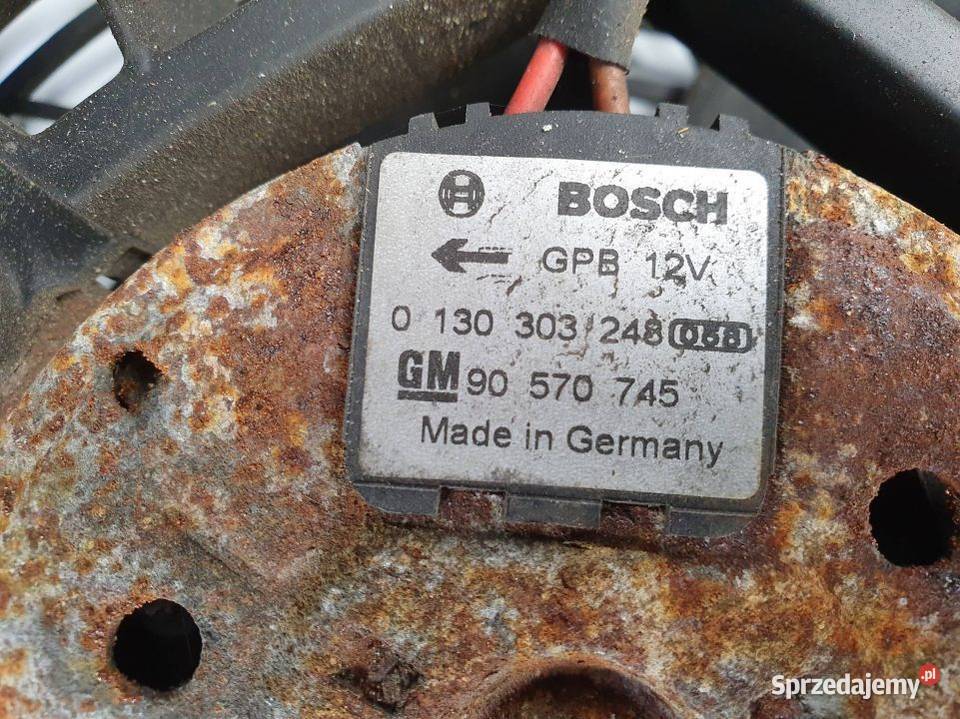 WENTYLATOR CHŁODNICY OPEL ASTRA G 90572757 Pozostałe kujawsko-pomorskie Lipno