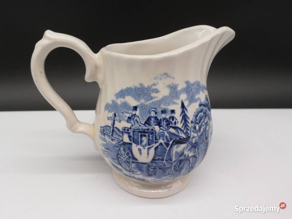 Angielski Mlecznik MYOTT Royal Mail Vintage Porcelana i szkło Raszków