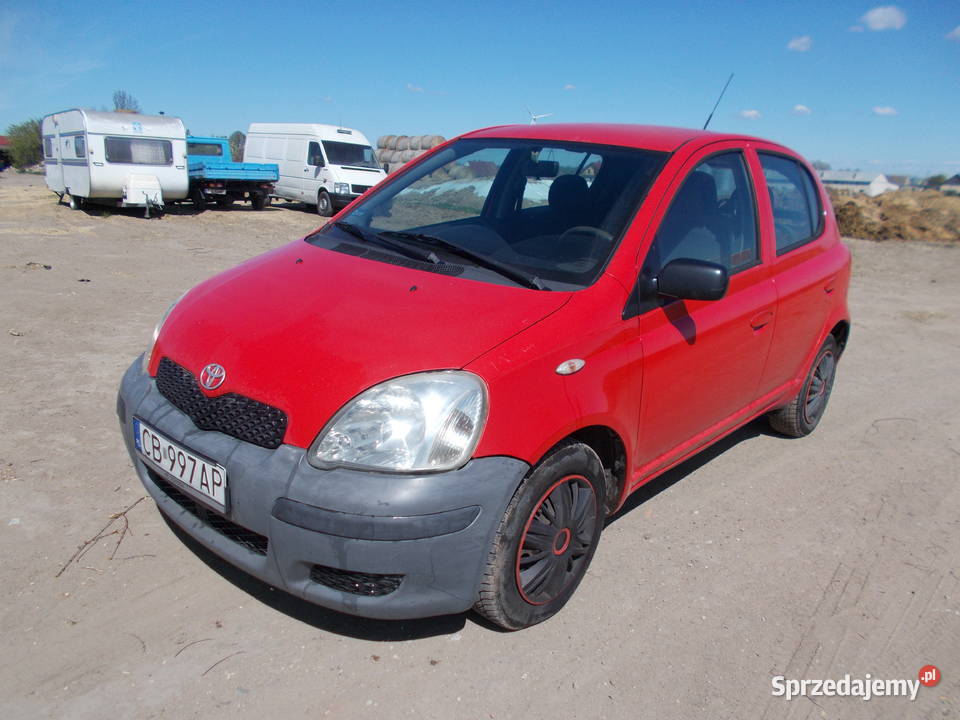Toyota Yaris 10 B 2003 r kujawsko-pomorskie Żnin