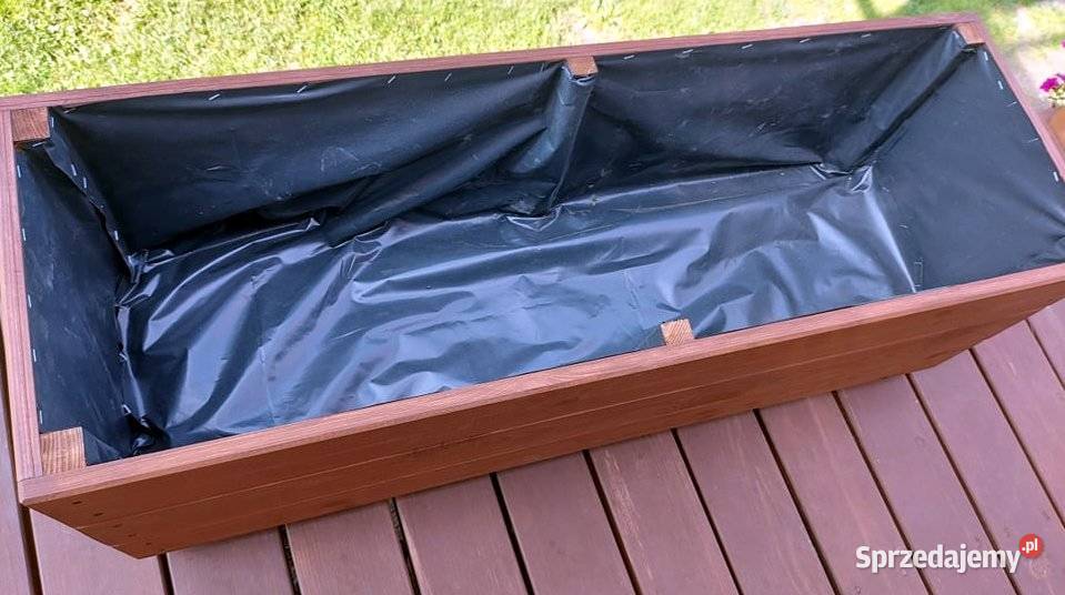 Donica drewniana ogrodowa 100x40x40 Radomsko