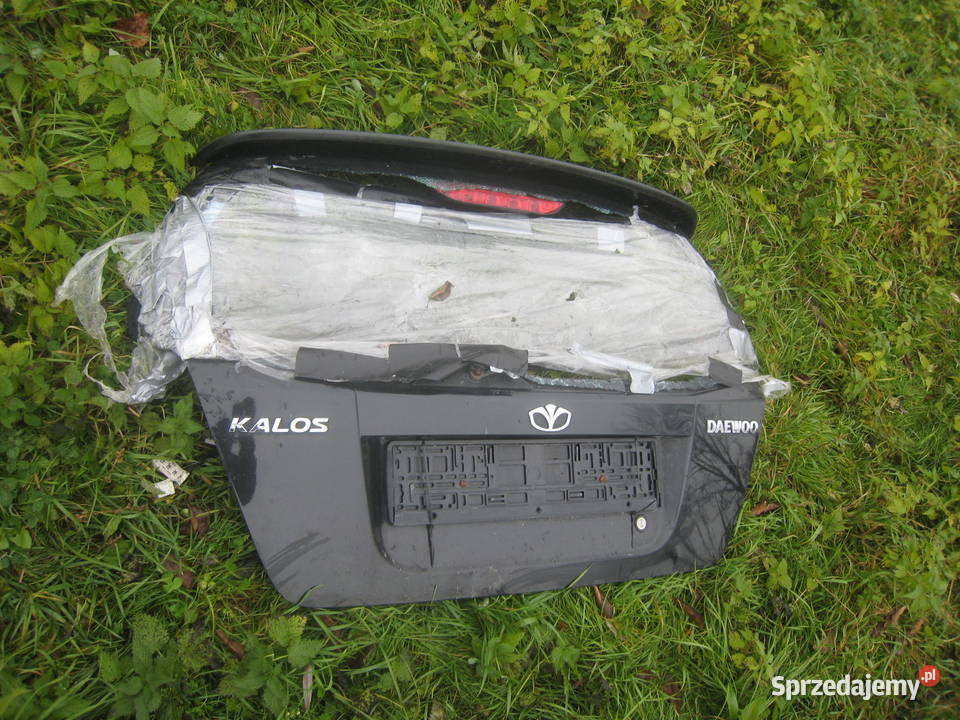 Spoiler lotka tylnej klapy chevrolet Aveo Daewoo Kraków sprzedam