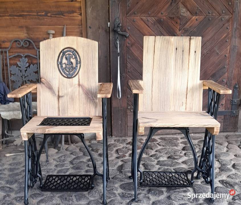 Krzesło z maszyny do szycia