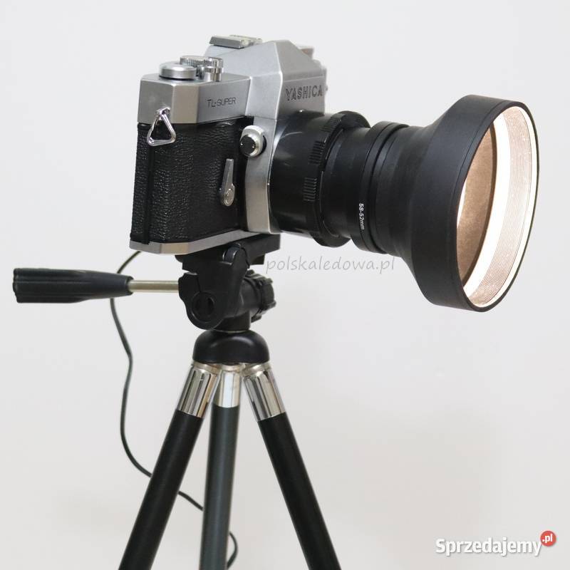Lampa LED aparat fotograficzny statyw loft retro Siemianowice Śląskie