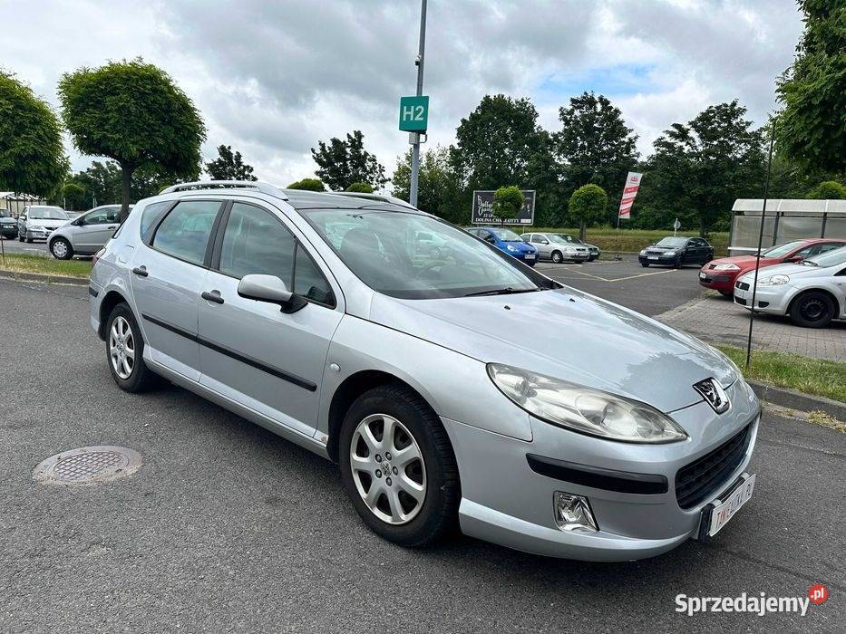 Peugeot 407 SW 16 Diesel 2006 Climatronic łódzkie Łódź