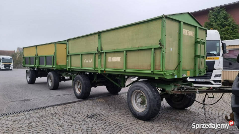 Przyczepa transportowa Krone KRONE DK225 16 Głogówek
