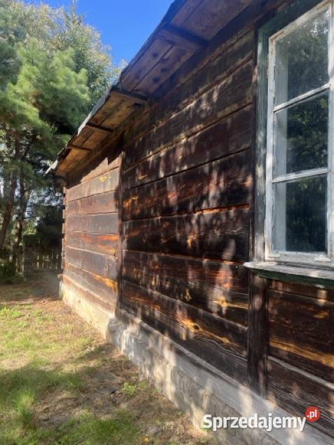 Drewniany dom z bali do przeniesienia Gm Maciejowice