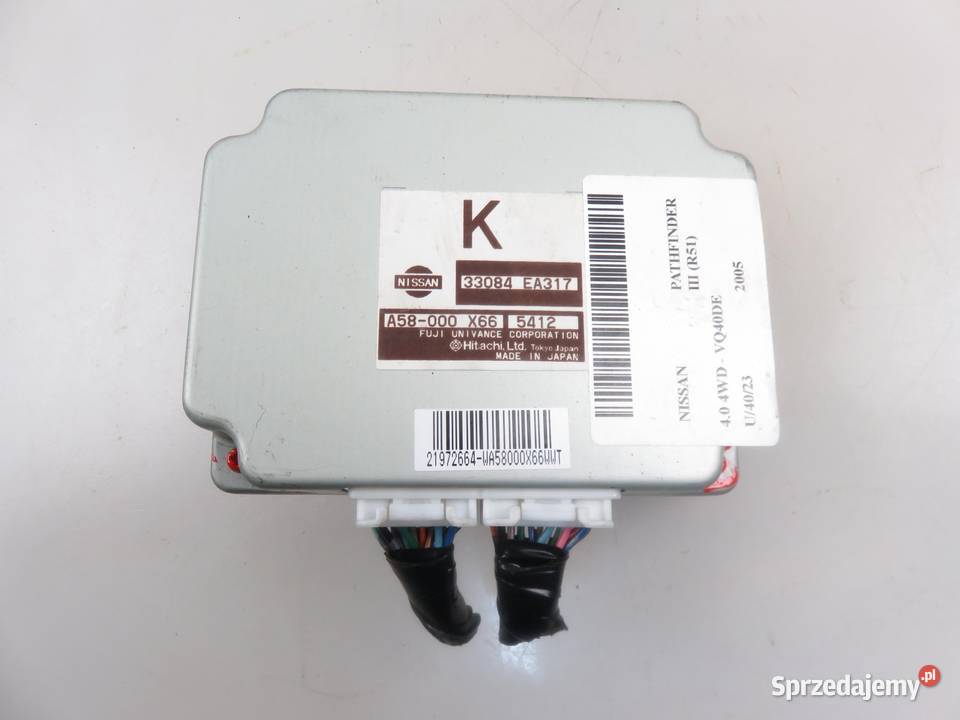 MODUŁ NAPĘDU NISSAN PATHFINDER R51 33084EA317
