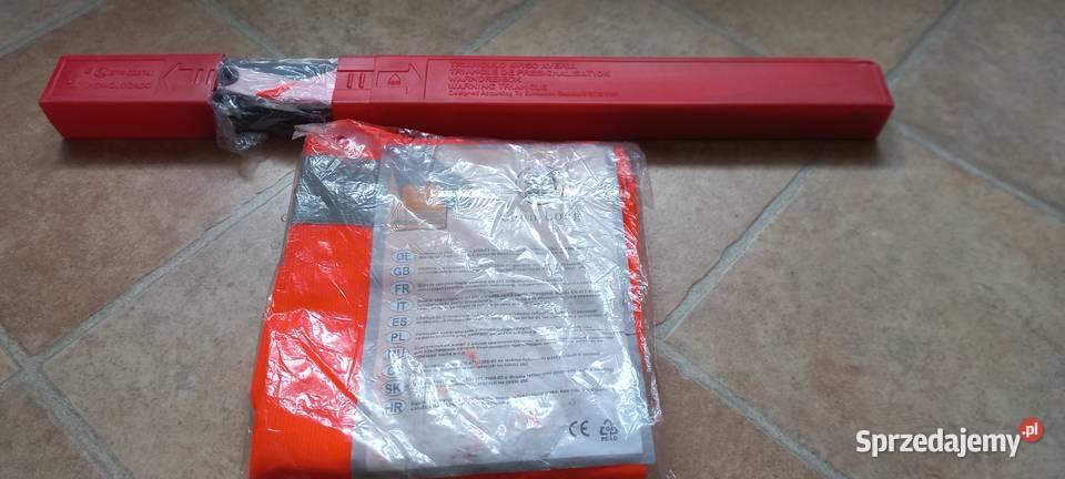 Trójkąt ostrzegawczykamizelka Apteczki, gaśnice, trójkąty Gostynin
