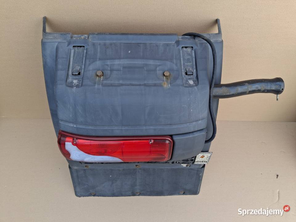 MAN TGX TGS TGA BŁOTNIK LEWY KOMPLETNY LAMPA Bieleń