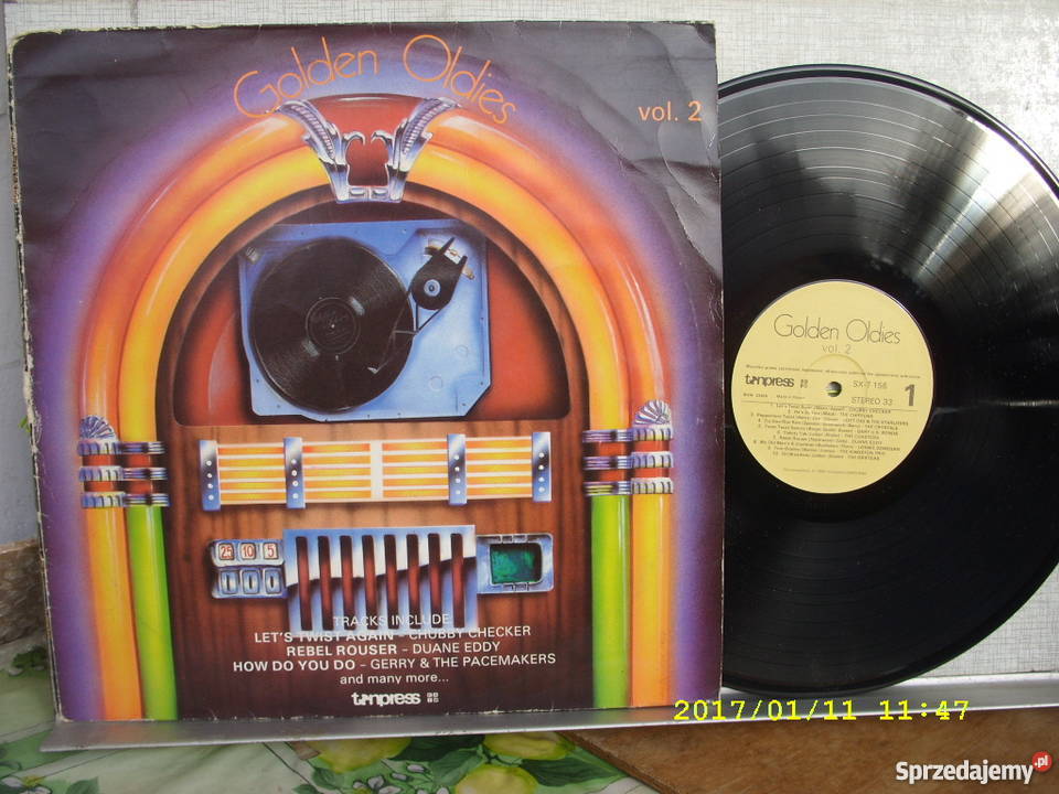 GOLDEN OLDIEST 2 LETS TWIST LP winyl