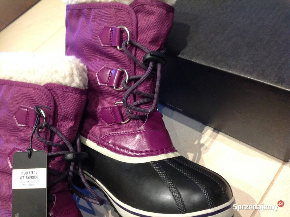 Śniegowce Damskie SOREL 36 NOWE Nowa Sól