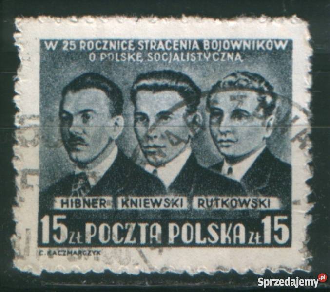 Zn Fi 528 kas 1950 Warszawa Gliwice