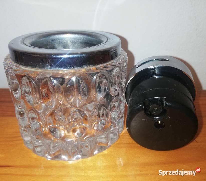 Stara kryształowa zapalniczka Warszawa