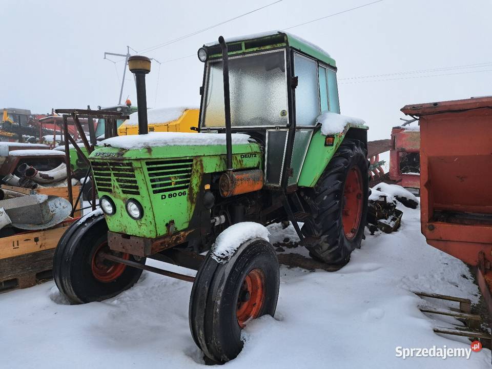 Ciągnik Deutz 8006 części Piecewo