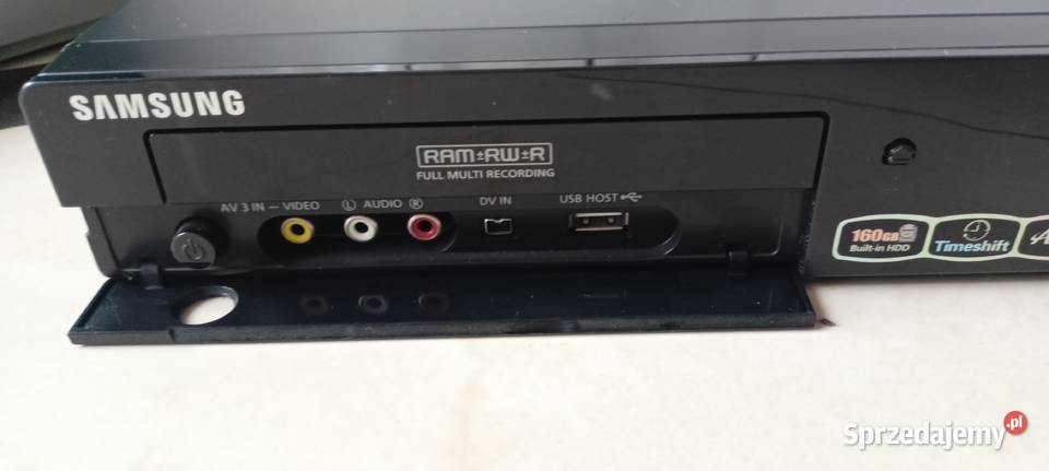 Samsung DVD HR774 nagrywarka dvdhdd 160gb plus Sędziszów