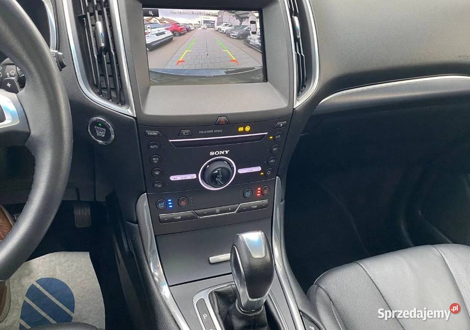 Ford Edge 2016 czarny Napęd 4x4 małopolskie Zakrzów