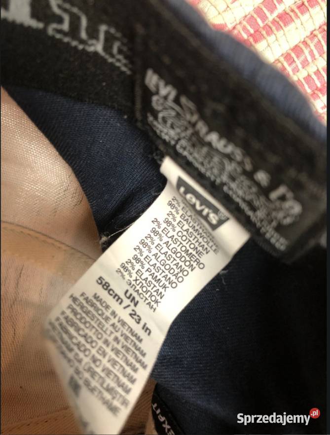 Czapka Kultowej Marki Levis Strauss Co Nakrycia głowy śląskie Poraj