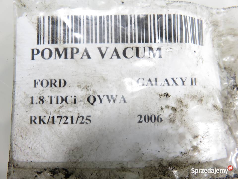 POMPA VACUM FORD GALAXY II 18 TDCi Pompy podciśnieniowe