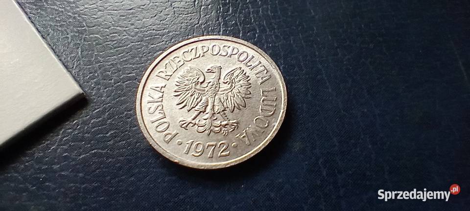 Stare monety 10 groszy 1972 PRL Polska piękna Lesko