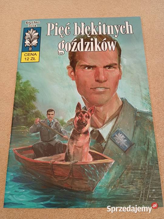 Kapitan Żbik Pięć błękitnych goździków Ongrys sprzedam