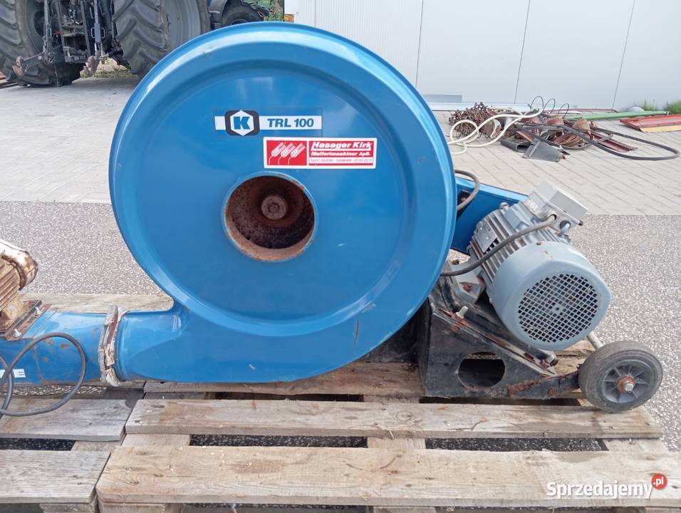 Dmuchawa z podajnikiem do zboża Kongskilde 75kW Lubień Kujawski