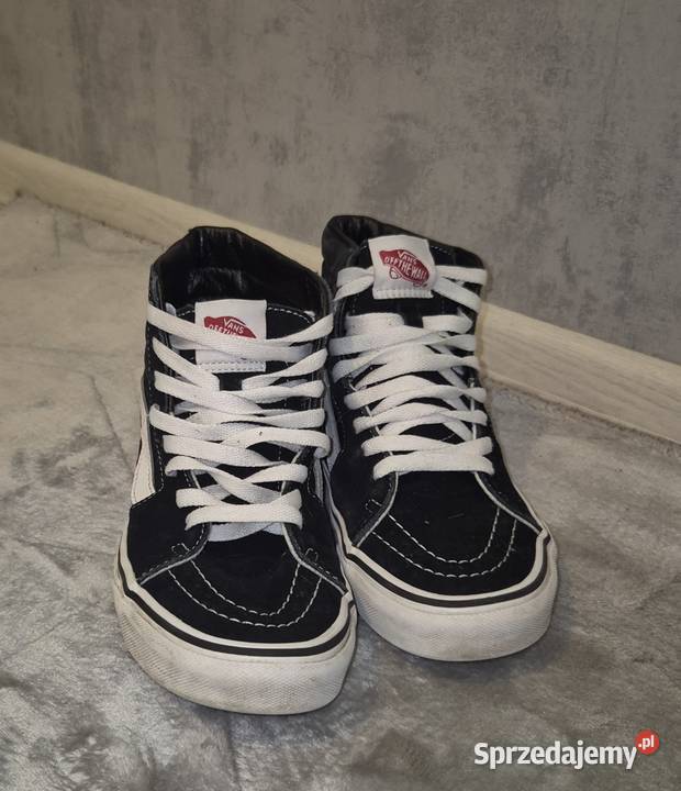 Buty chłopiec trampki wysokie Vans SK8Hi 37 Dla Dziecka łódzkie Łódź sprzedam