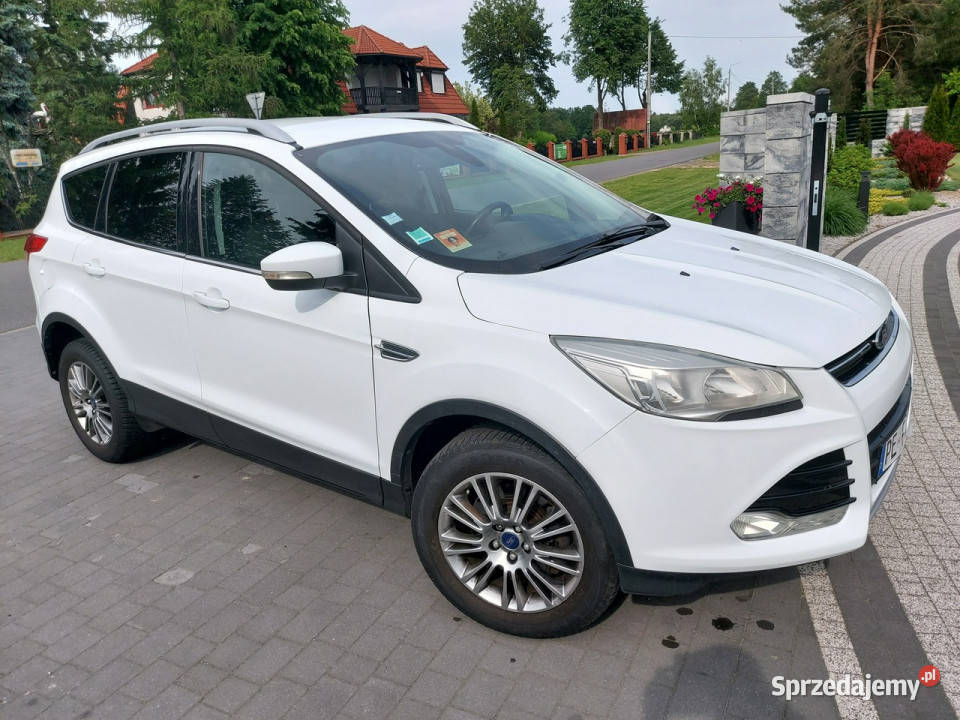 Ford Kuga ledy navi manual 4x4 euro5 140 II 2012 Drelów sprzedam