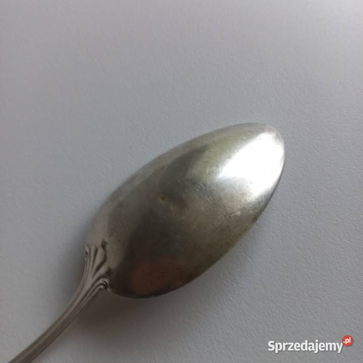 Łyżka stołowa antyk srebro Toruń sprzedam