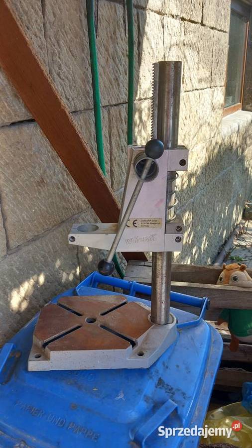 Wiertarka stołowa Wolfcraft statyw stojak Rożnowa