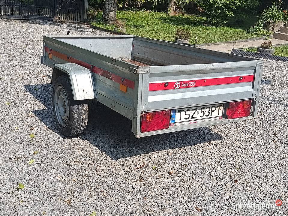 Solidna Przyczepka 210x105 ze stelażem DMC 420 Pełczyce