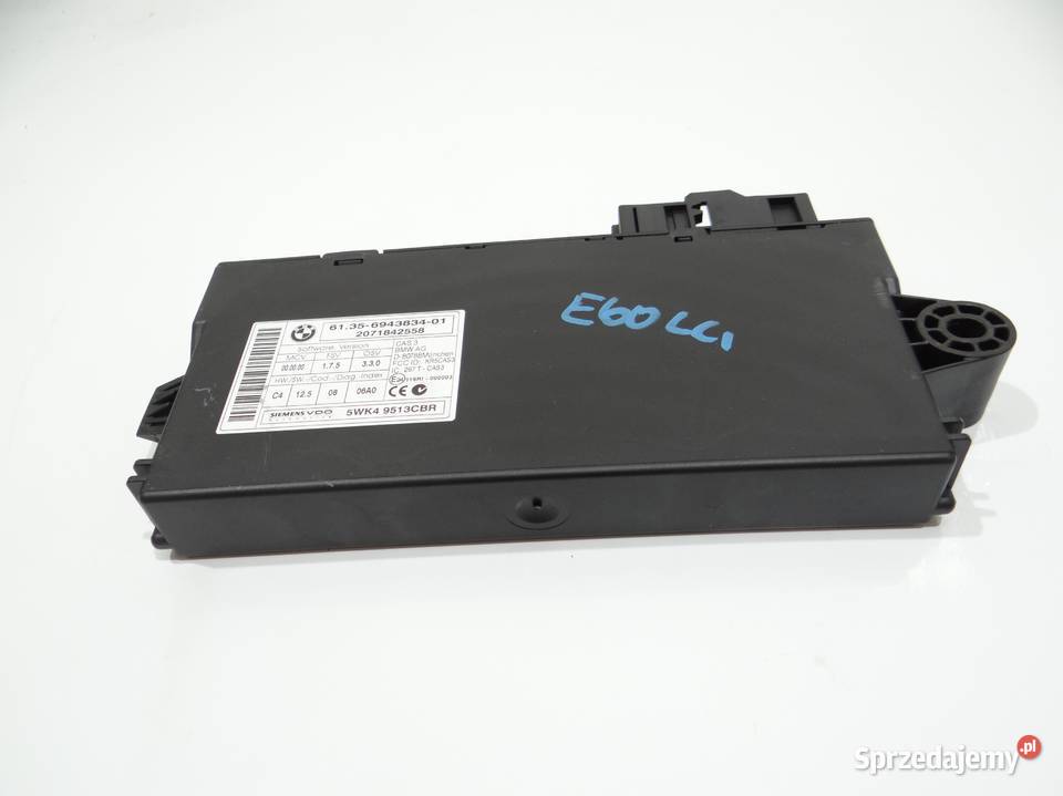 MODUŁ STEROWNIK CAS KOMFORTU BMW 5 E60 E61 osobowe Strzyżewice