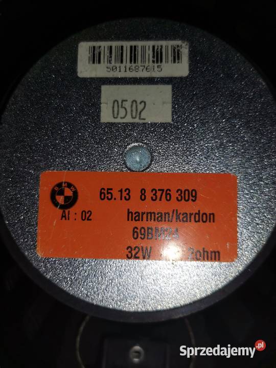 Głosniki harman cardon model 69BM24 BMW łódzkie Łódź