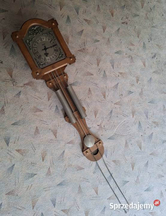 Zegar wiszący Hermle z Niemiec Krosno