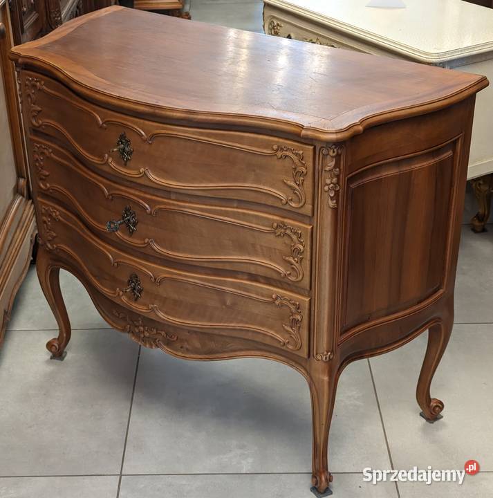 Piękna komoda ludwikowska orzech sklep Dąbrowa Meble śląskie Dąbrowa Górnicza sprzedam