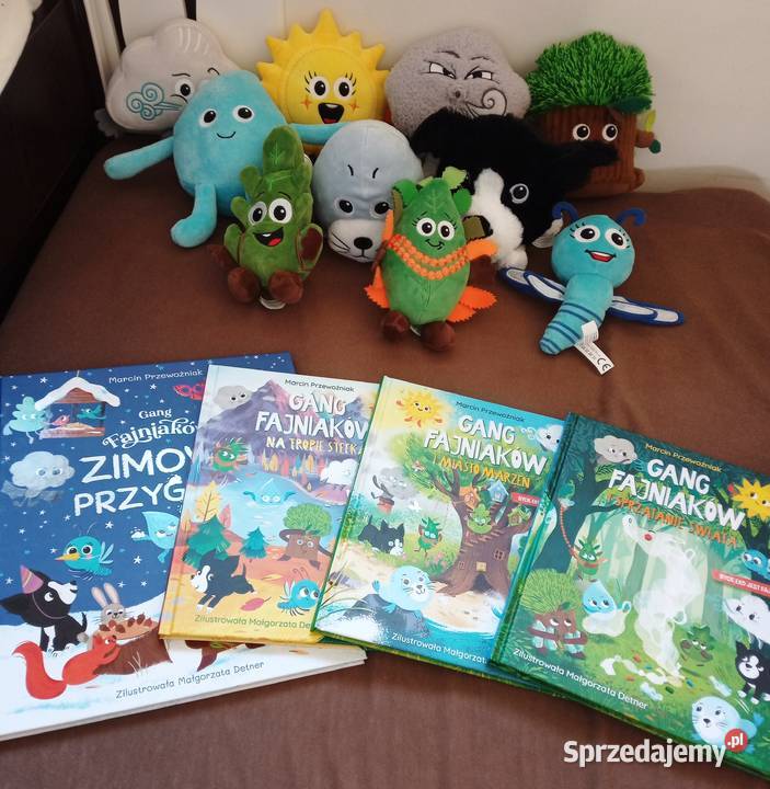 Gang Fajniaków komplet książki Toruń