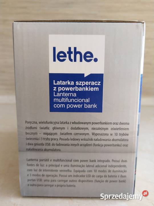 NAJTANIEJ Latarka Akumulatorowa Szperacz Usb Latarki i oświetlenie Zabrze