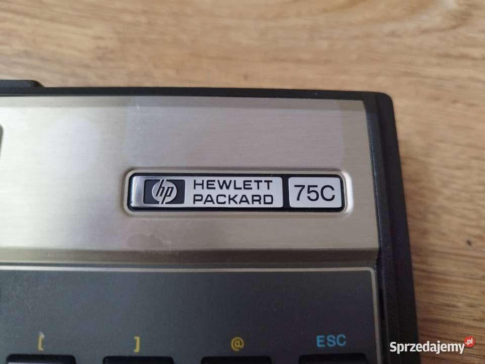 HewlettPackard HP75C przenośny komputer HP/Compaq Przejęsław